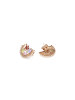 Luxenter Ohrringe Brok mit 18 Karat Goldfinish – BROK