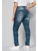 MIAMODA Jeans in bleached denim