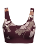 Calida Bustier in black cherry