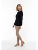 Albee Women Strick Pullover in Schwarz
