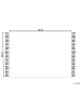 Beliani Kurzflor KOZLU in Bunt/Blau/Beige - (W) 160 x (H) 1 x (L) 230 cm