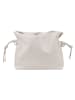 DuDu Umhängetasche Leder 26 cm pearl grey