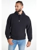 DreiMaster Maritim Relaxed Hoodie in Schwarz