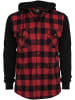 Urban Classics Flanell-Hemden in blk/red/bl