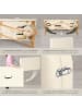 tectake 3 Zonen Massageliege-Set Daniel 210 x 95 x 84 cm, beige