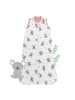 Schlummersack Babyschlafsack, 1.0 TOG in Rosa-Weiß