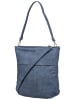 Zwei Handtasche Mademoiselle M12 in Nubuk/Sky