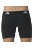 adidas Boxershort 6er Pack in Schwarz/Schwarz/Weiß
