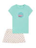 Schiesser Pyjama Nightwear in blaugrün
