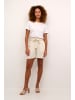 Kaffe Shorts KAkaroline Casual fit in Light Sand Linen