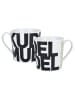 Geda Labels Tasse Kuddelmuddel in Weiß - 350ml