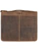 Greenburry Vintage Ringmappe Leder 29 cm braun