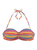 Buffalo Bandeau-Bikini-Top in gelb-gestreift