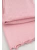 Coccodrillo Gerippte Leggings mit langem Bein in rosa