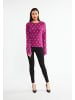 faina Strickpullover in Fuchsia