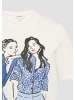 s.Oliver T-Shirt kurzarm in Creme