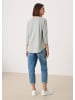 QS T-Shirt in 9400_grau meliert