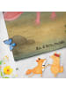Mr. & Mrs. Panda Handtuch Axolotl Glücklich Design ohne Spruch in Grau Pastell