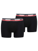 Levi´s Boxershort 2er Pack in Schwarz