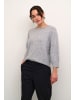 Kaffe Strickpullover KAmeridith Regular fit in Grey Melange