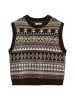 Marc O'Polo DENIM Strickpullunder cropped in Medium Brown