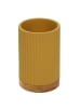 5five Simply Smart Zahnputzbecher MODERN in Gelb, 7 cm