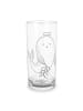 Mr. & Mrs. Panda Wasserglas Sternzeichen Jungfrau ohne Spruch in Transparent