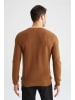 DeFacto Strickpullover SLIM FIT in Kamel