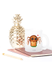 Mr. & Mrs. Panda Tee Tasse Spinne Agathe Sandwich ohne Spruch in Transparent