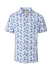 Redmond Freizeithemd Kurzarm in Blau