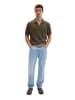 Marc O'Polo Kurzarm-Pullover regular in Faded Blue