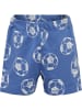 Hummel Kinder Short "Hmlmini Loose Aop Shorts" in Blau