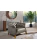 Angel Cerdá Chester-Sessel 5132 in Grau / Honig – (B)112 x (H)99 x (T)81 cm
