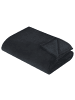 Beliani Kuscheldecke BAYBURT in Schwarz - (W) 150 x (H) 1 x (L) 200 cm