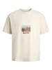 Jack & Jones T-shirt in Antique White
