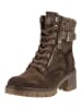 Tom Tailor Stiefelette in Braun