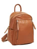 Samantha Look Rucksack echt Leder in cognac