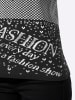 creation L Modal-Baumwoll-Pullover in schwarz-ecru-gemustert
