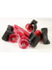 Hauptstadtkoffer Color Your Case - Kit, Rollen & Griffe Set in Rot