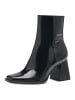 Tamaris Stiefelette in Schwarz Lack