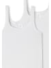 Schiesser Unterhemd / Top Teens Girls 95/5 Cotton in Weiß