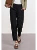 Street One Barrel Leg Hose mit Schnallendetail in Black