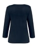 Betty Barclay Basic Shirt mit Rundhalsausschnitt in dunkelblau