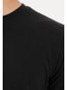 SMILODOX T-Shirt Basic Norven in Schwarz