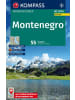 Kompass-Karten Buch - KOMPASS Wanderführer Montenegro, 55 Touren mit Extra-Tourenkarte