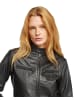 G-Star Raw Leather Biker Jacke dk black