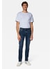 Mavi Jeans Jeans Straight Denim Hose Stretch Pants in Blau