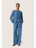 Soaked in Luxury Langarm - Hemd SLChamy Feminine Form in Medium Blue Denim