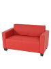 MCW 2er Sofa Moncalieri, Rot