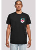 F4NT4STIC T-Shirt Looney Tunes Sylvester Face Faux Pocket in schwarz